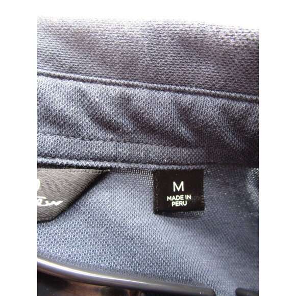 Travis Mathew Polo Shirt Medium Golf Pullover Logo Rugby Pocket Preppy - Picture 11 of 13